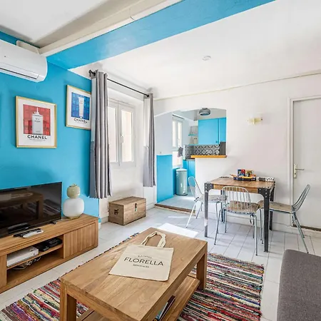 Le Bleute Au Coeur De Cannes, L'adresse Ideale Pour Vivre La Апартаменты